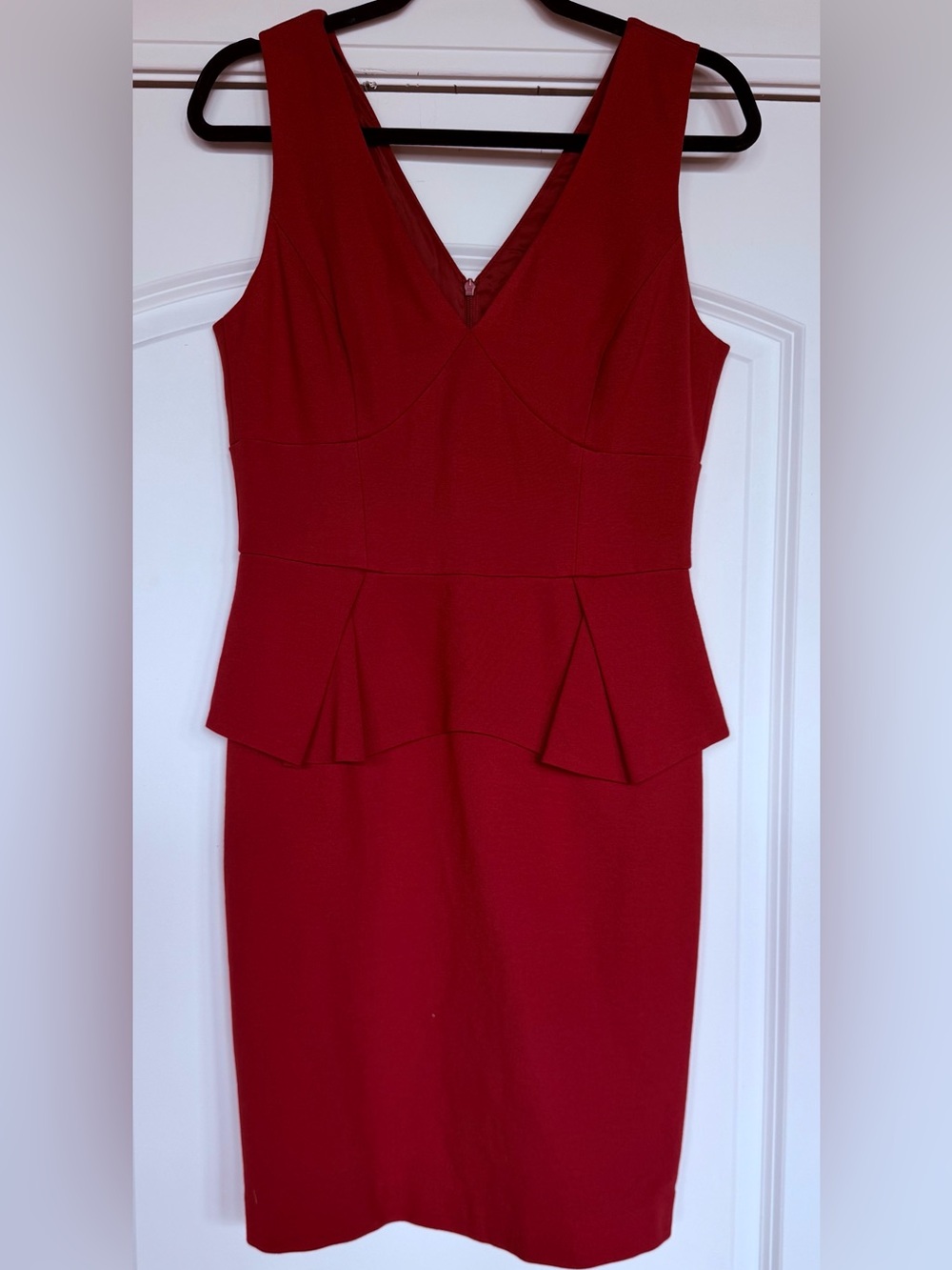 Trina Turk Deep Burgundy Midi Dress